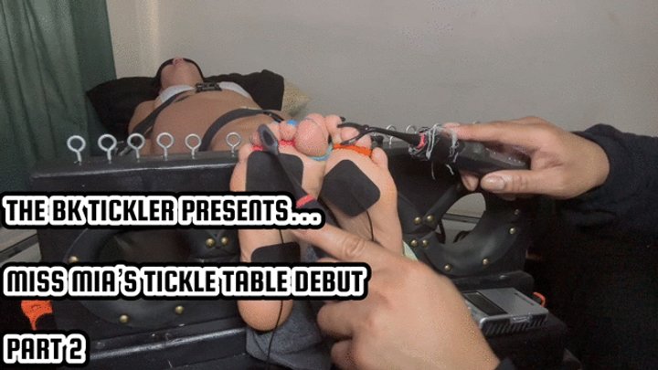 MISS MIA’S TICKLE TABLE DEBUT - PART 2