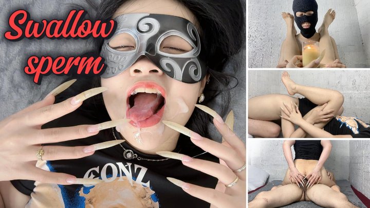 Giving A Birthday Present To A Slave, Swallowing His Semen When He Climaxes | LI