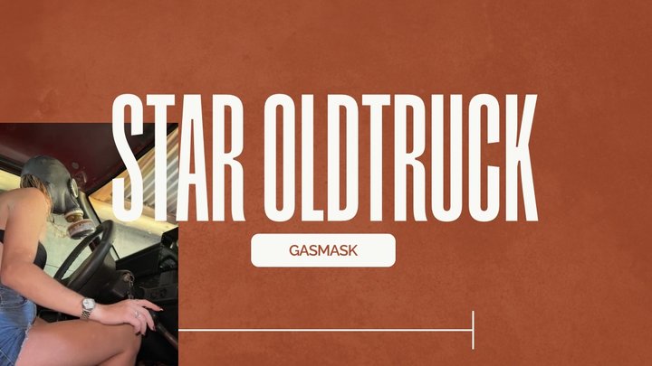star truck in gas mask