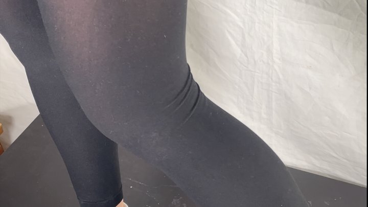 A Shoejob Dream with Adidas Samba Sneakers - Tramplegirl Leila in her well worn 