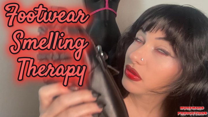 Footwear Smelling Therapy ~ 4k POV Mesmerizing Amethyst Mars, White Eye Rolling,