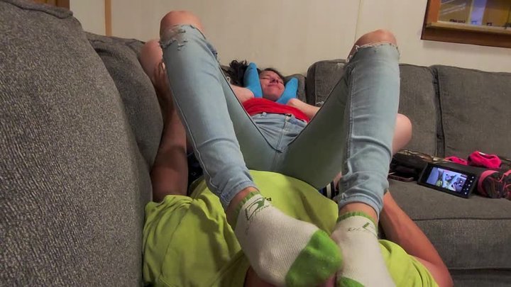 Chrissy old navy socks play
