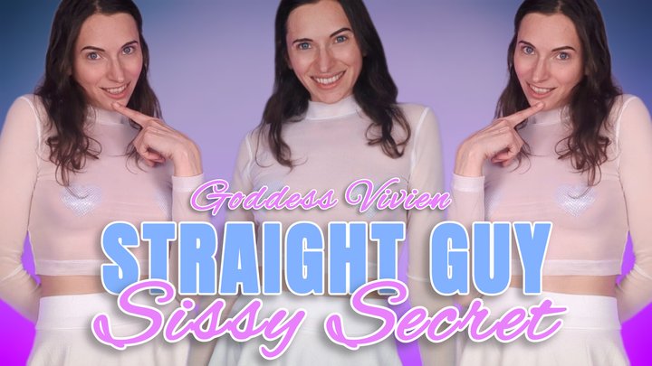 Straight Guy Sissy Secret Make Me Bi Fantasy Sissy Exposed with Goddess Vivien