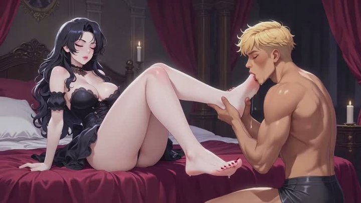 Foot Worship Fantasies #4B: Confessions of a Foot Goddess (Animated)
