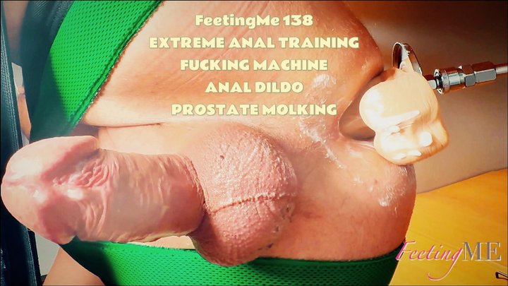 FeetingMe 138 | EXTREME SOLO ANAL TRAINING + SWING FUCKING MACHINE + PROSTATE MI