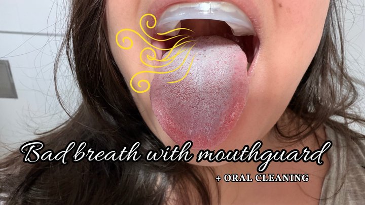 Bad Breath with Mouthguard