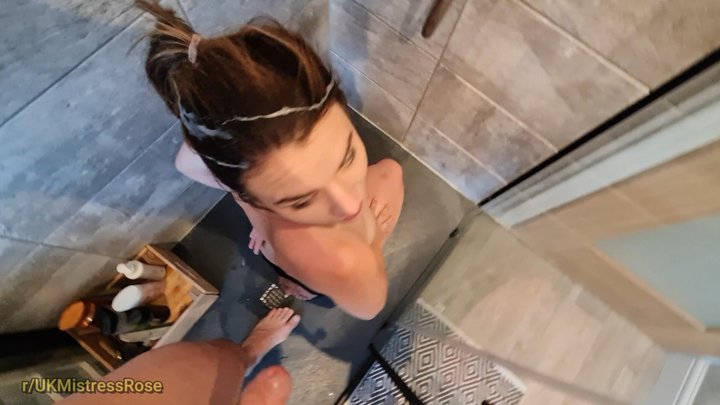 Wrapped my hair around his cock and exploded.
