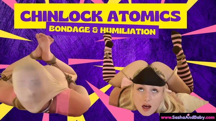 Chinlock Atomic Wedgies in Hotel with Bondage and Humiliation - Sock and Foot Fe