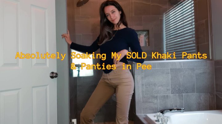 Sage Eldritch Absolutely Soaking Panties & Khaki Pants [SD]