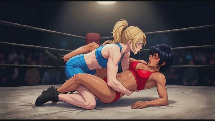 Female Wrestling Fantasies #5B: Confessions of a Sweaty Ring Seduction (Animated