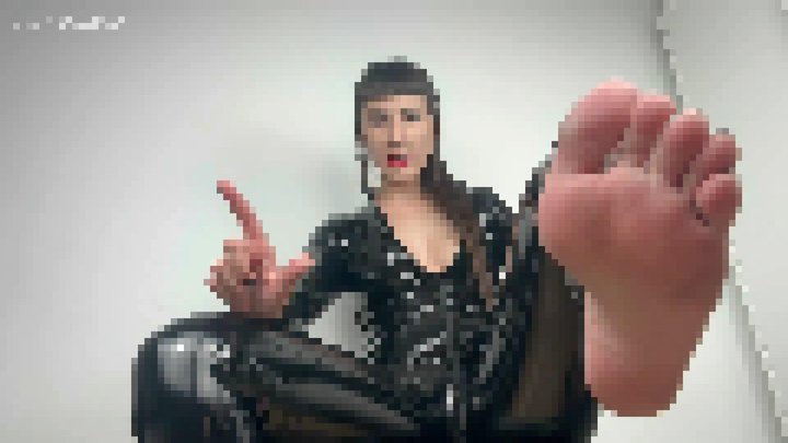 Shiny Goddess foot humiliation POV - beta safe version