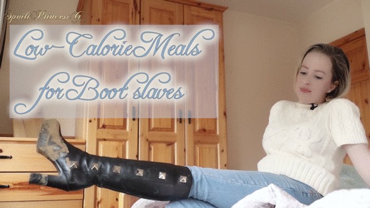 Low Calorie Meals for Boot slaves