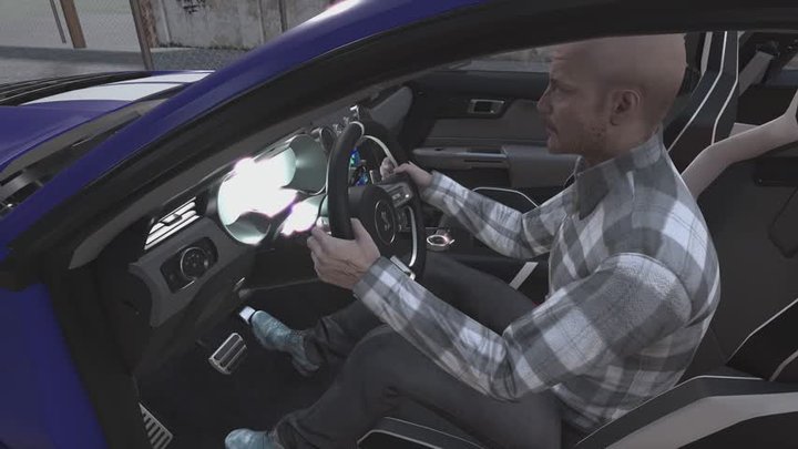 2020 Shelby GT500 Revving Template - Nillis in Leather Dress Shoes 1080p