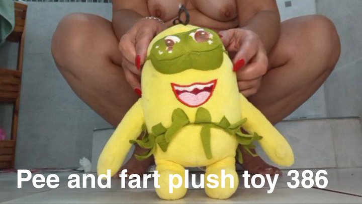 Pee and fart plush toy 386