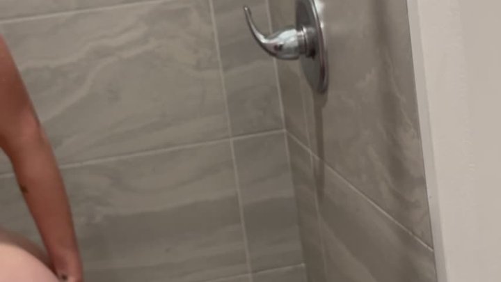 Shower Twerk amp Boob Massage Pussy Touch