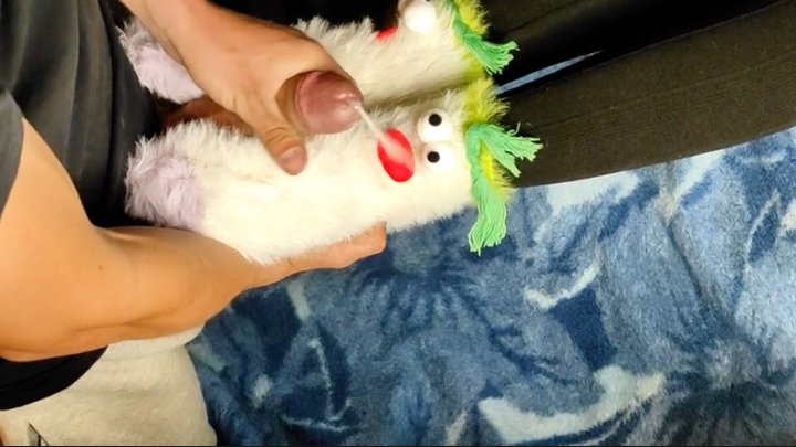Perv Stepbrother Fucked Adelle's Socks (MP4)