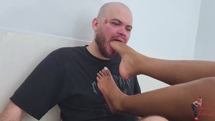 Foot Worship, part 2, by Iza Candy and Slave Mude, FULL HD