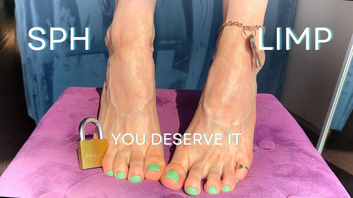 Put yourself in Chastity for my feet - SPH