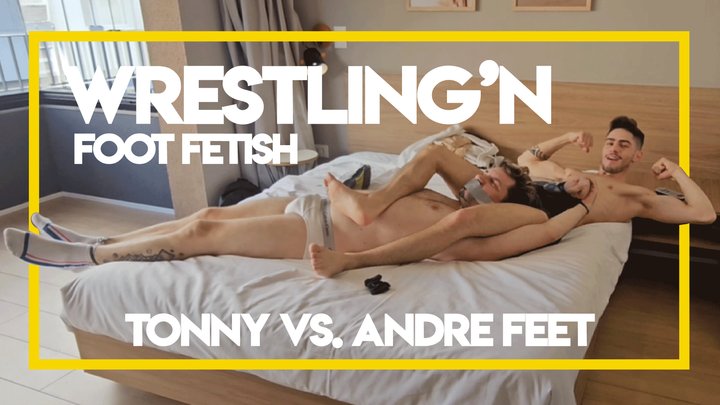 Tonny and André Feet (1080p) Wrestling - Foot Fetish - Gay Bondage - Gay Dominat