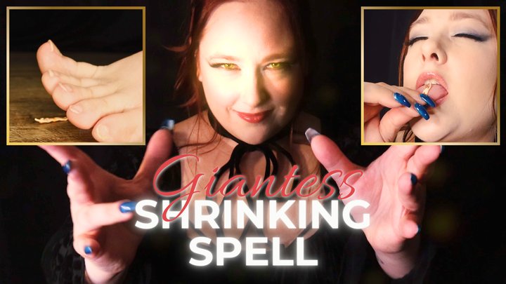 Shrinking Spell ~ Witch Casts Size Reduction Curse & Devours Tiny Man ~ Immersiv
