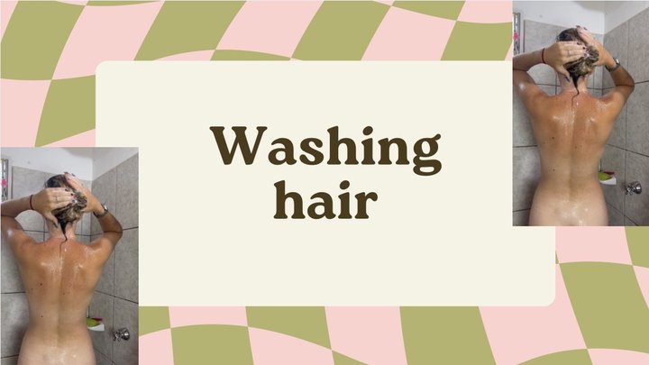 hair washing complete