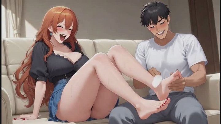 Tickling Fantasies #8B: Stepson's Playful Tickling Confession (Animated)
