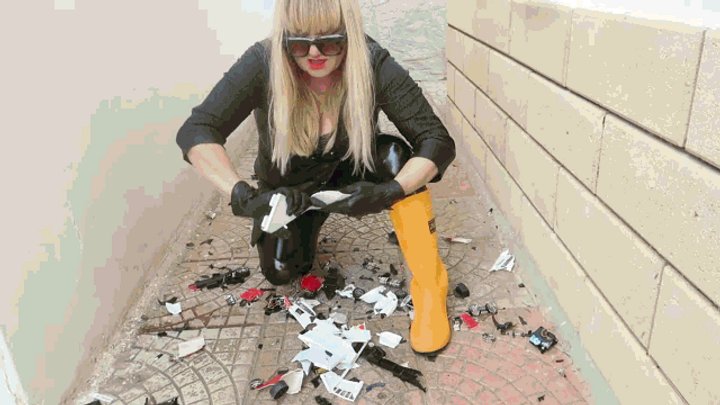Sexy and cruel wellies WMV