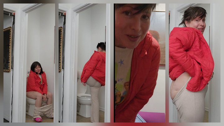 Princess Red Riding Hood Peeing Dumping w Chat plus A Big Struggle w Big Butt Fi