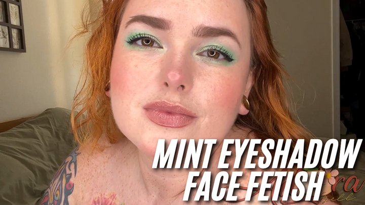 Mint Eyeshadow Face Fetish (wmv)