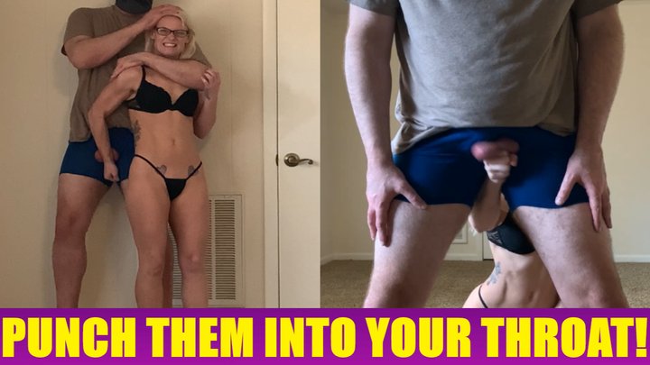I will punch you in the balls and squeeze your nuts so hard you cry! ballbusting
