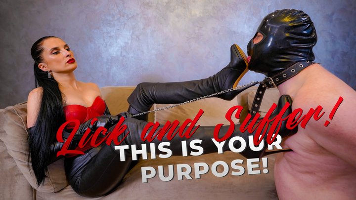 Lick and Suffer! This is Your Purpose!! (4k)