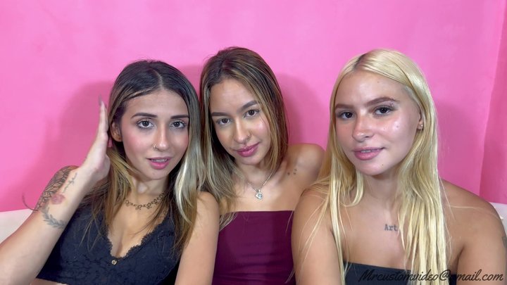 KISS IN TRIO WITH HOT BLONDES - TOP TRIO BLONDE - NEW MR FEB 2026 - FULL VERSION