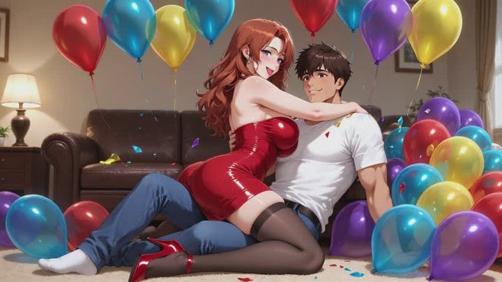 Balloons Fantasies #6: Stepmom's Secret Balloon Ecstasy Confession