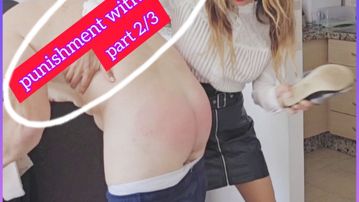 Part 2 of 3 Husband PUNISHED with CLASSIC WHIPPING and SLIPPER by the firm hand 