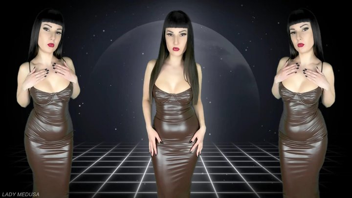 Inhale and Worship My Leather Dress – Masturbation Encouragement Loop