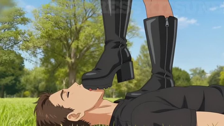 Outdoor Boot Domination - Can You Handle Yuki's Heavy Platform Boots? | Femdom T