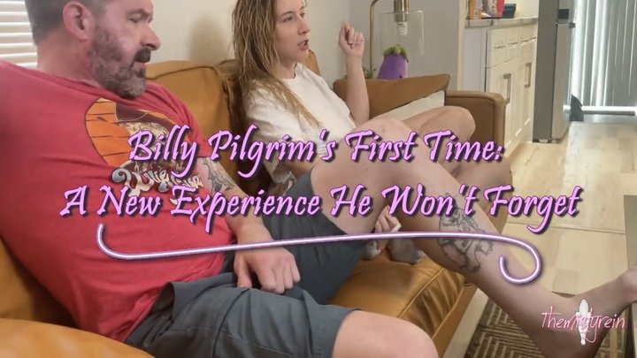 Billy Pilgrim's First Time: A New Experience He Won't Forget. Billy's First Ever