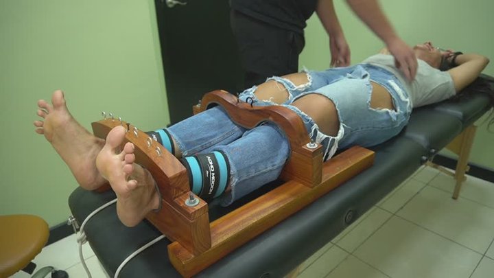 Sweet Surrender is as beautiful as she is ticklish (full body camera)