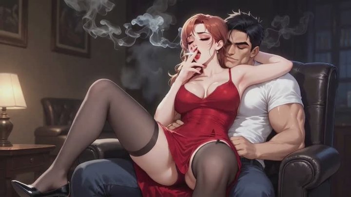 Smoking Fantasies #4B: Confessions of a Smoky Seduction (Animated)