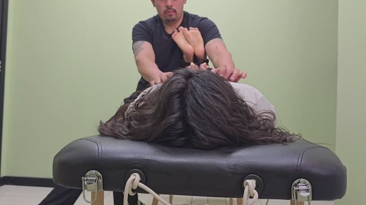 Sweet Surrender broken by the hogtied tickle treatment (feet camera)