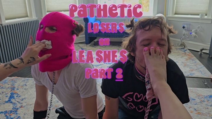 Pathetic losers on leashes part 2