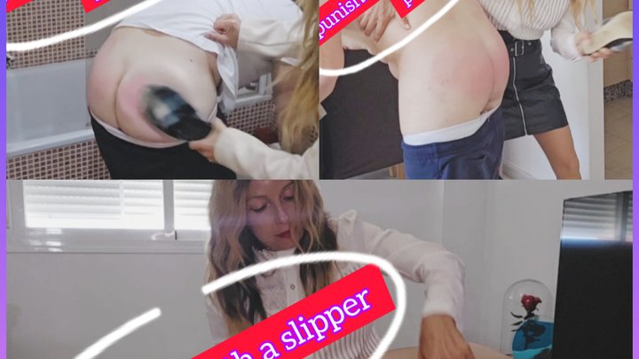 FULL VIDEO 1 2 3 Husband PUNISHED with CLASSIC WHIPPING and SLIPPER with the fir