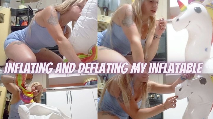 Inflating and deflating my inflatable