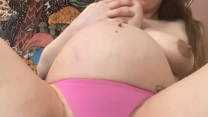 Pregnant Leaking and Squirting, Lactation and Wet Pussy Play