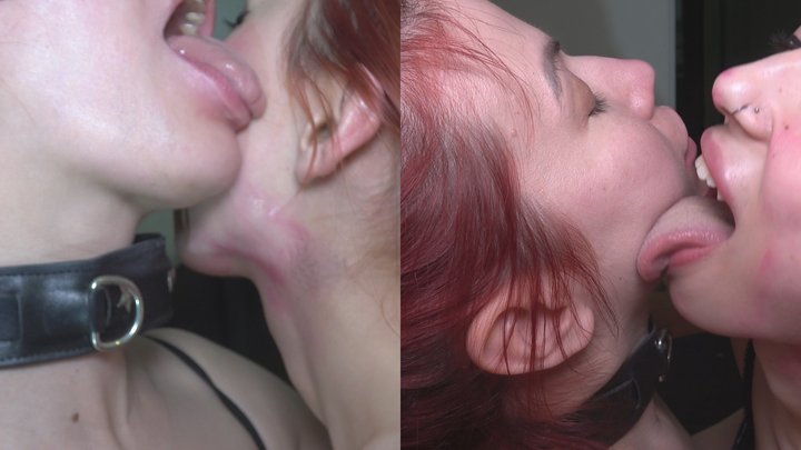 Girls love to lick each other s faces