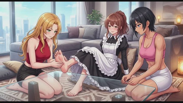 Foot Worship Fantasies #8: Confession of the Maid's Irresistible Soles