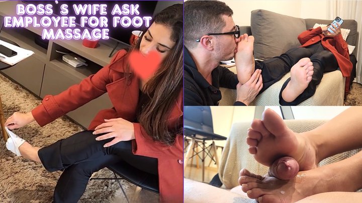 Mia Luxx - Boss wife ask Employee for Foot Massage and ended receiving Foot Wors