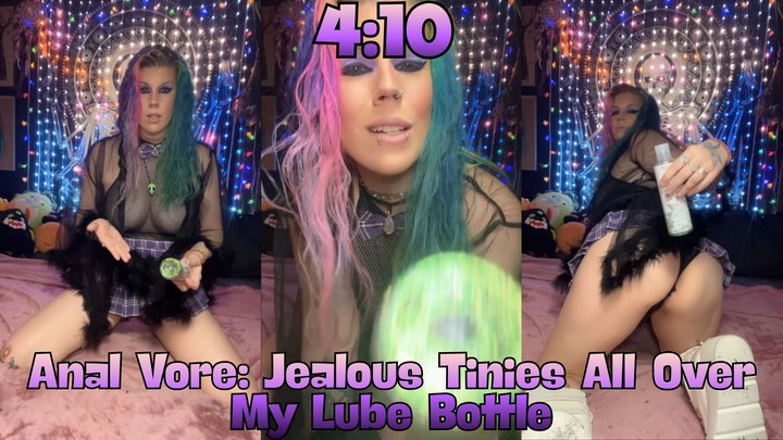 4:10:- Anal Vore: Jealous Tinies All Over My Lube Bottle - Shaykeybonez - Ass - 