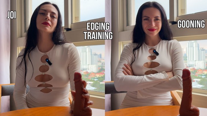 Gooning JOI & Edging Training for Addicted Stroker Slaves