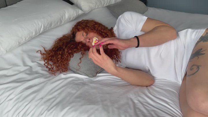 Lola’s Nightmare – Helpless Pacifier Gag and Duct Tape Bondage